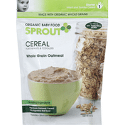 Sprout Baby Food, Organic, Cereal, Whole Grain Oatmeal, 1 Starter