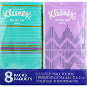 Kleenex Go-Packs Facial Tissues