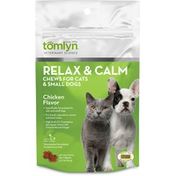 Tomlyn Relax & Calm Chews for Cats & Small Dogs Chicken Flavor