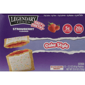 Legendary Foods Pastries, Strawberry Flavored, 12 Pack