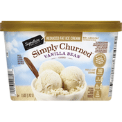 Signature Select Ice Cream, Reduced Fat, Vanilla Bean Flavored