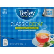 Tetley Classic Decaf Decaffeinated Black Tea Bags