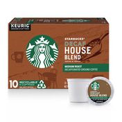 Starbucks Decaf House Blend Decaf K-Cup Coffee