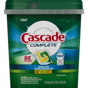 Cascade Dishwasher Detergent, Action Pacs, Lemon Scent