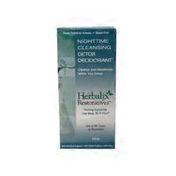 Herbalix Restoratives Nighttime Detox Cleansing Deodorant