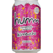 Humm Kombucha, Pomegranate Lemonade