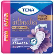 Tena Intimates Overnight Absorbency Pad, 28+2 Bonus Pack
