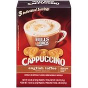 Hills Bros. English Toffee Cappuccino Drink Mix