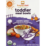 Happy Tot Meal Bowls, Toddler, Organic Turkey Vegetables & Brown Rice