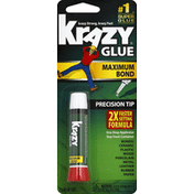Krazy Glue Glue, Maximum Bond, Precision Tip