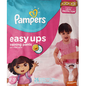 Pampers Easy Ups Training Pants Girls Diapers