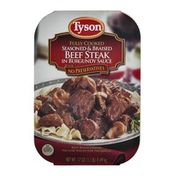 Tyson Beef Steak in Burgundy Sauce