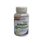 Solaray Acidophilus Triple Strain Formula Dietary Supplement