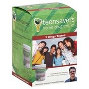 Teensavers Home Drug Test Kit, 3 Drugs Tested