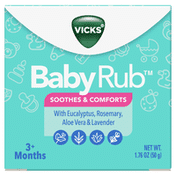 Vicks Babyrub Chest Rub Ointment, From The Makers Of Vaporub
