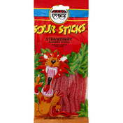 Paskesz Sour Sticks, Strawberry