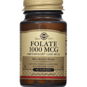 Solgar Folate, 1000 mcg, Tablets