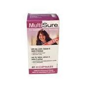 MultiSure Women's Vitamin & Mineral Formula Capsules