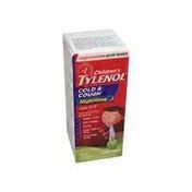 Tylenol Children's 6-11 Years Cough & Cold Nighttime Suspension Liquid Soothing Apple Flavor