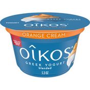 Oikos Greek Not-So-Traditional Blended Oh-So-Dreamy Orange Cream Yogurt