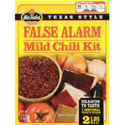 Wick Fowler's Famous Texas False Alarm Mild Chili Kit