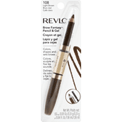 Revlon Pencil & Gel, Light Brown 108