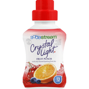 Sodastream Drink Mix, Sparkling, Crystal Light, Fruit Punch