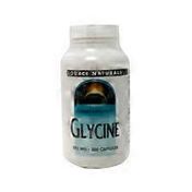 Source Naturals Glycine 500 mg Capsules