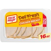 Oscar Mayer Mesquite Smoked Chicken Breast Sliced Deli Sandwich Lunch Meat Family Size