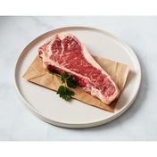 Snake River Farms Bone-In American Wagyu Beef Top Loin Strip Steak