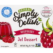 Simply Delish Jel Dessert, Raspberry