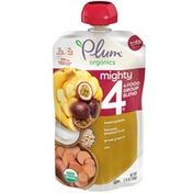 Plum Organics Blends Sweet Potato, Banana & Passion Fruit, Greek Yogurt, Oat Tots Pouch