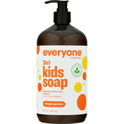 Everyone Kids Soap, 3 in 1, Orange Squeeze