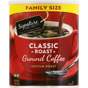 Signature Select Coffee, Ground, Medium Roast, Classic Roast, Family Size