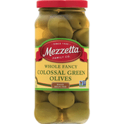 Mezzetta Green Olives, Whole Fancy, Colossal