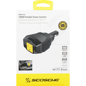 Scosche Power Inverter, Portable, 100W, Invert 100