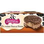 Skinny Cow Chocolate Peanut Butter Low Fat Ice Cream Sandwiches