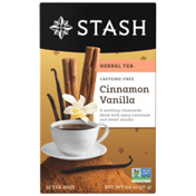 Stash Tea Cinnamon Vanilla Herbal Tea, Caffeine Free
