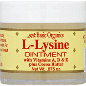 Basic Organics Ointment, L-Lysine