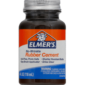 Elmer's Rubber Cement, No-Wrinkle