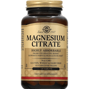 Solgar Magnesium Citrate, Tablets