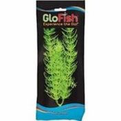 Glo Fish Electric Green Foxtail Plastic Aquarium Plant 3.5" W X 7.5" H