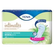 Tena Intimates Extra Coverage Incontinence Pads, Moderate Absorbency