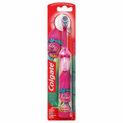 Colgate Kids Electric Toothbrush, Battery Powered, Extra Soft, Trolls
