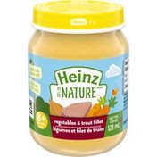 Heinz By Nature Vegetables & Trout Fillet Baby Purée