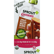Sprout Baby Food, Organic, Sweet Potato White Beans with Cinnamon, 2 (6 Months & Up)