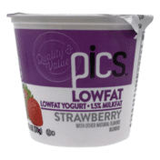 PICS Lowfat Strawberry Yogurt