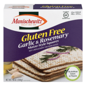 Manischewitz Gluten Free Matzo-Style Squares Garlic & Rosemary