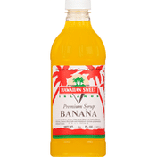 Hawaiian Sweet Islands Syrup, Premium, Banana