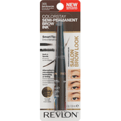 Revlon Brow Ink, Semi-Permanent, Dark Brown Ink 355